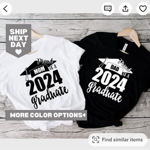 Proud Dad of 2024 graduate T-Shirt